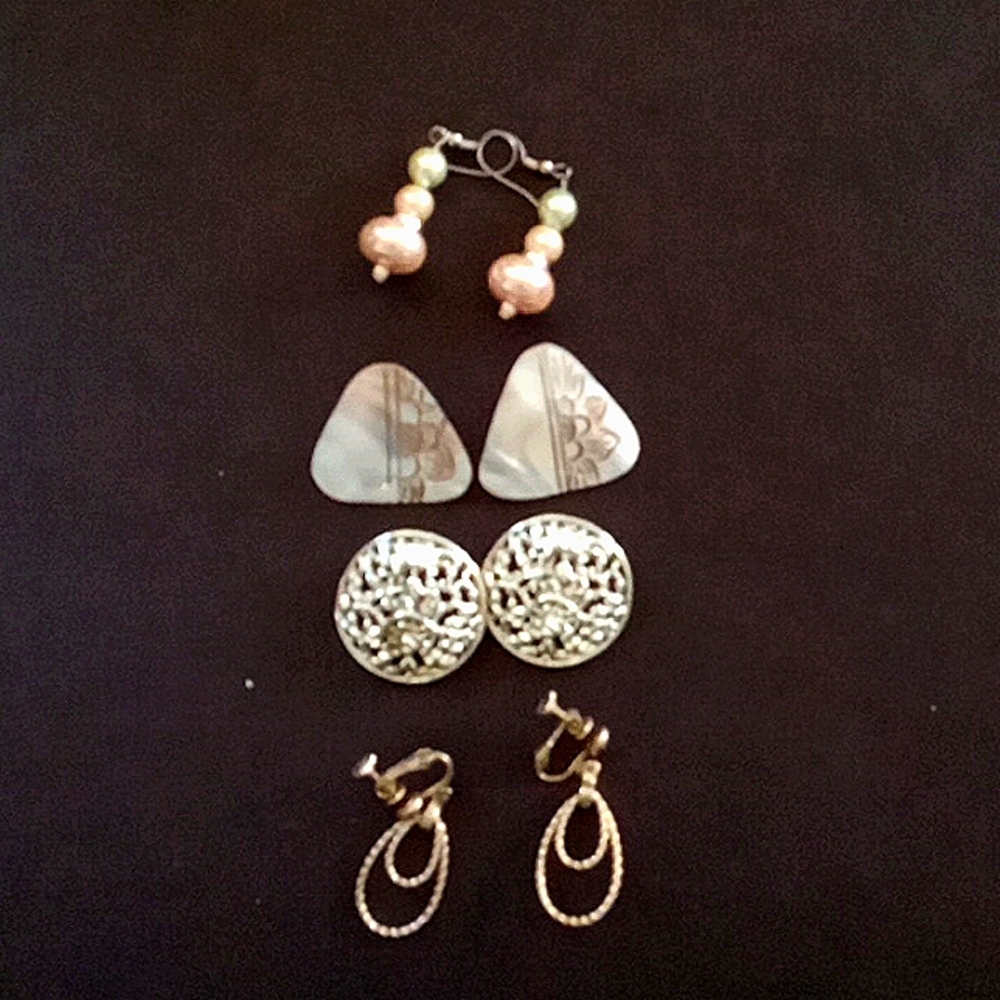 Earings,all 4 together